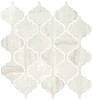 Mythique Marble Botticino 11×12 Arabesque Mosaic Matte