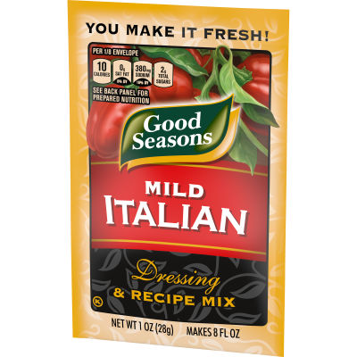 Good Seasons Mild Italian Dressing & Recipe Mix, 1 oz Packet