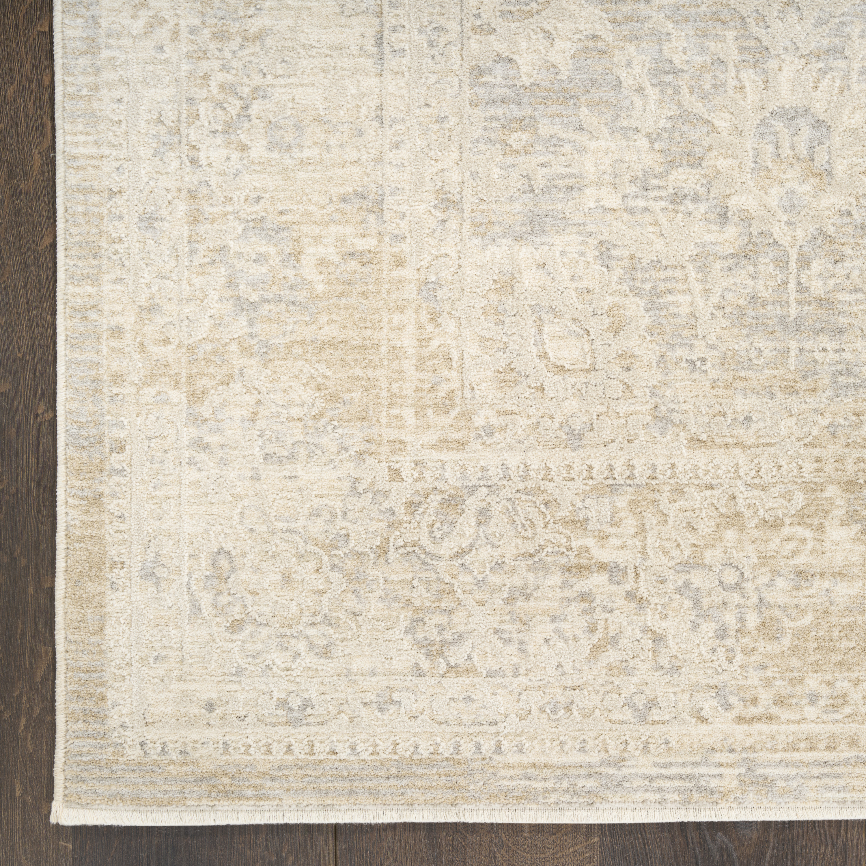 Nourison Sultana 9' x 12' Beige Vintage Indoor Rug