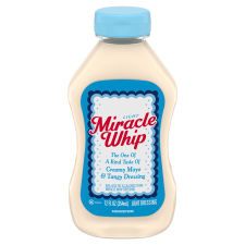 Miracle Whip Light Dressing, 12 fl oz Bottle