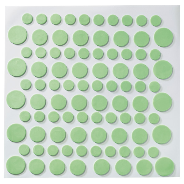 Pastel Printed Assortment Dots Fondant DecoShapes®