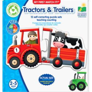 My First Match It - Tractors & Trailers