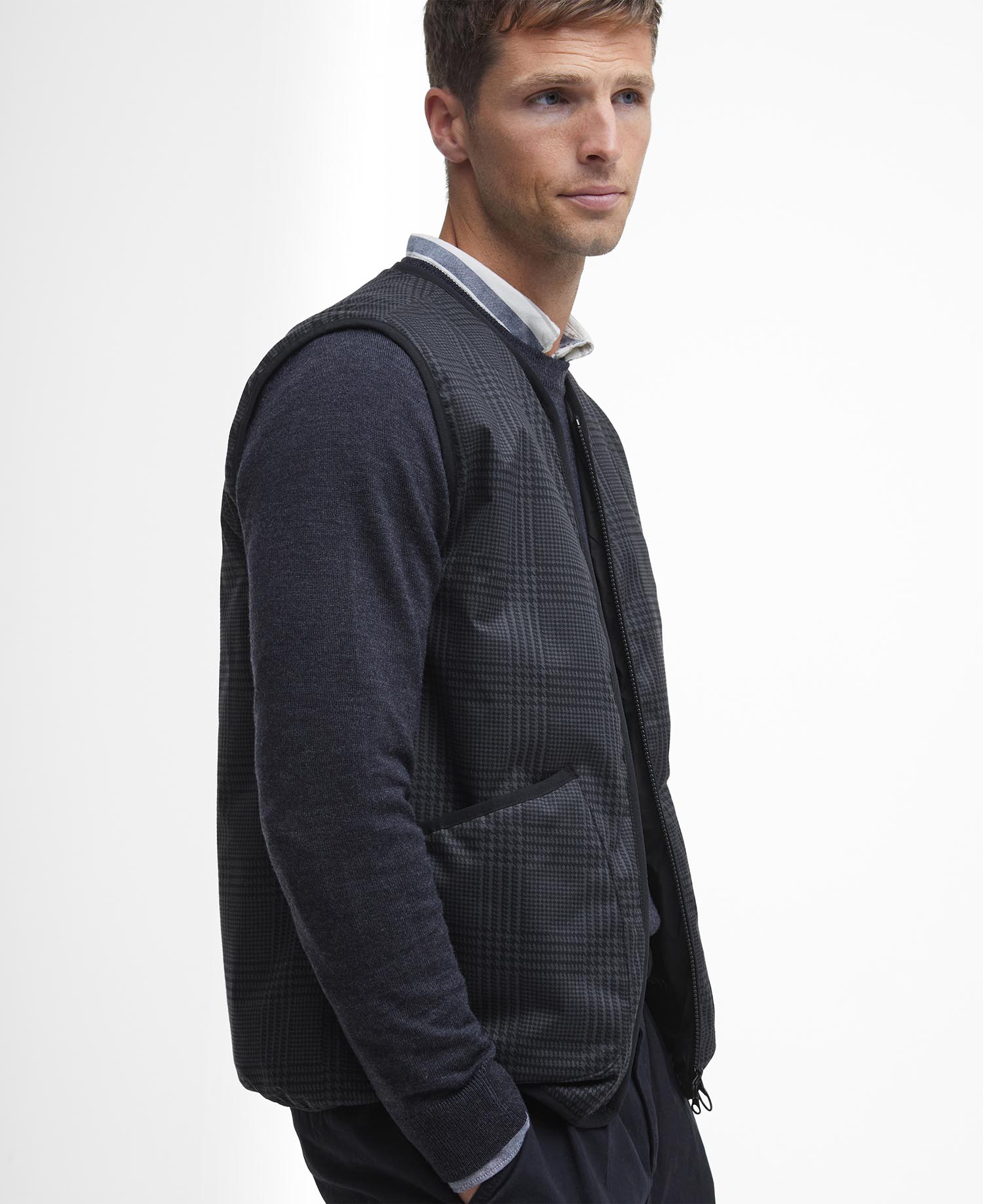 Harpen Check Gilet image number 4