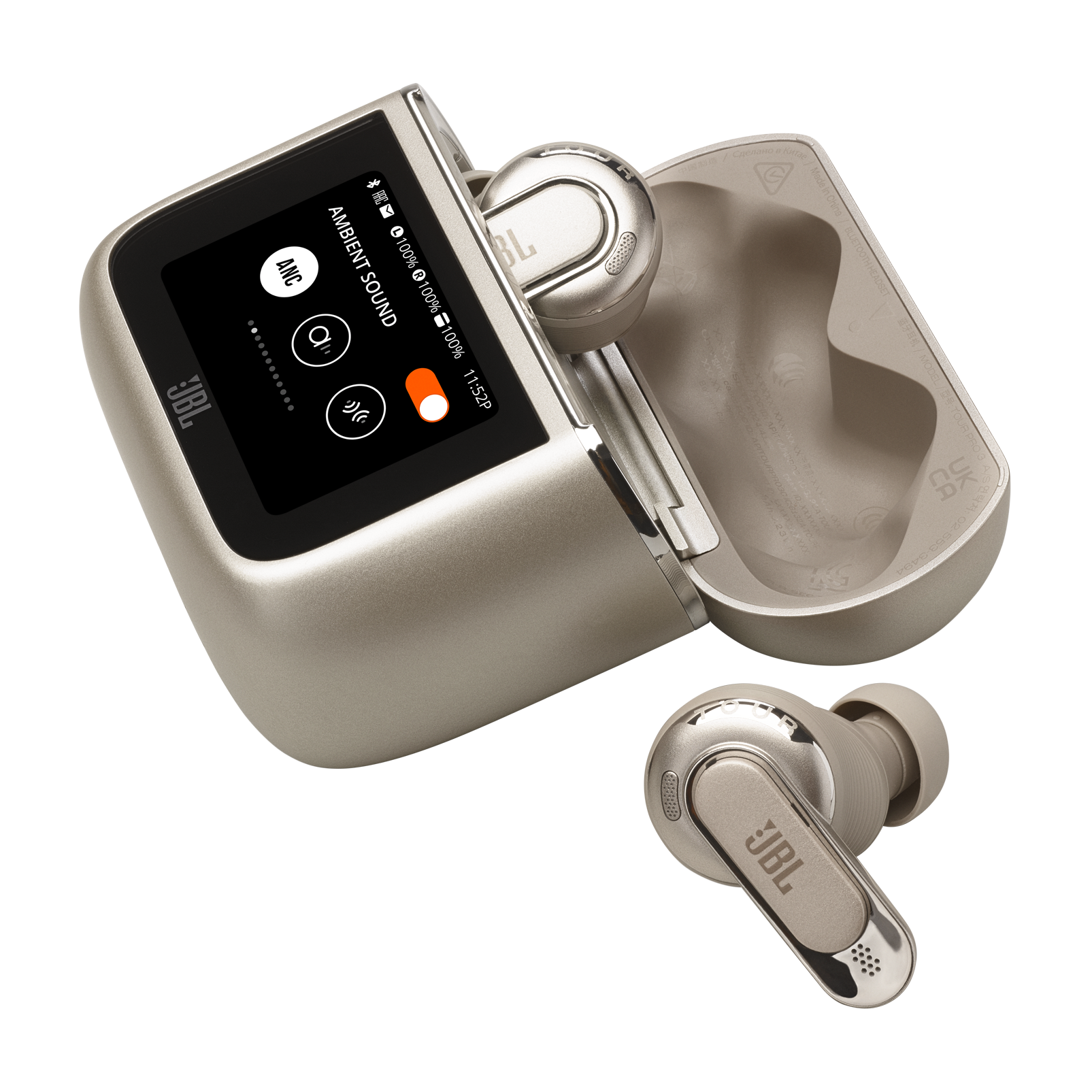 JBL Tour Pro 3, Auricolari True Wireless con Cancellazione del Rumore con Custodia di Ricarica Smart™ - Foto 7 di 22