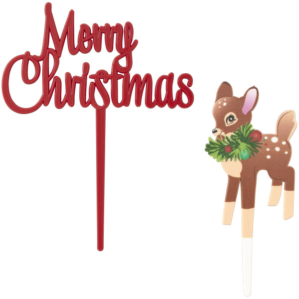 Christmas Deer Assortment Vertical Layon