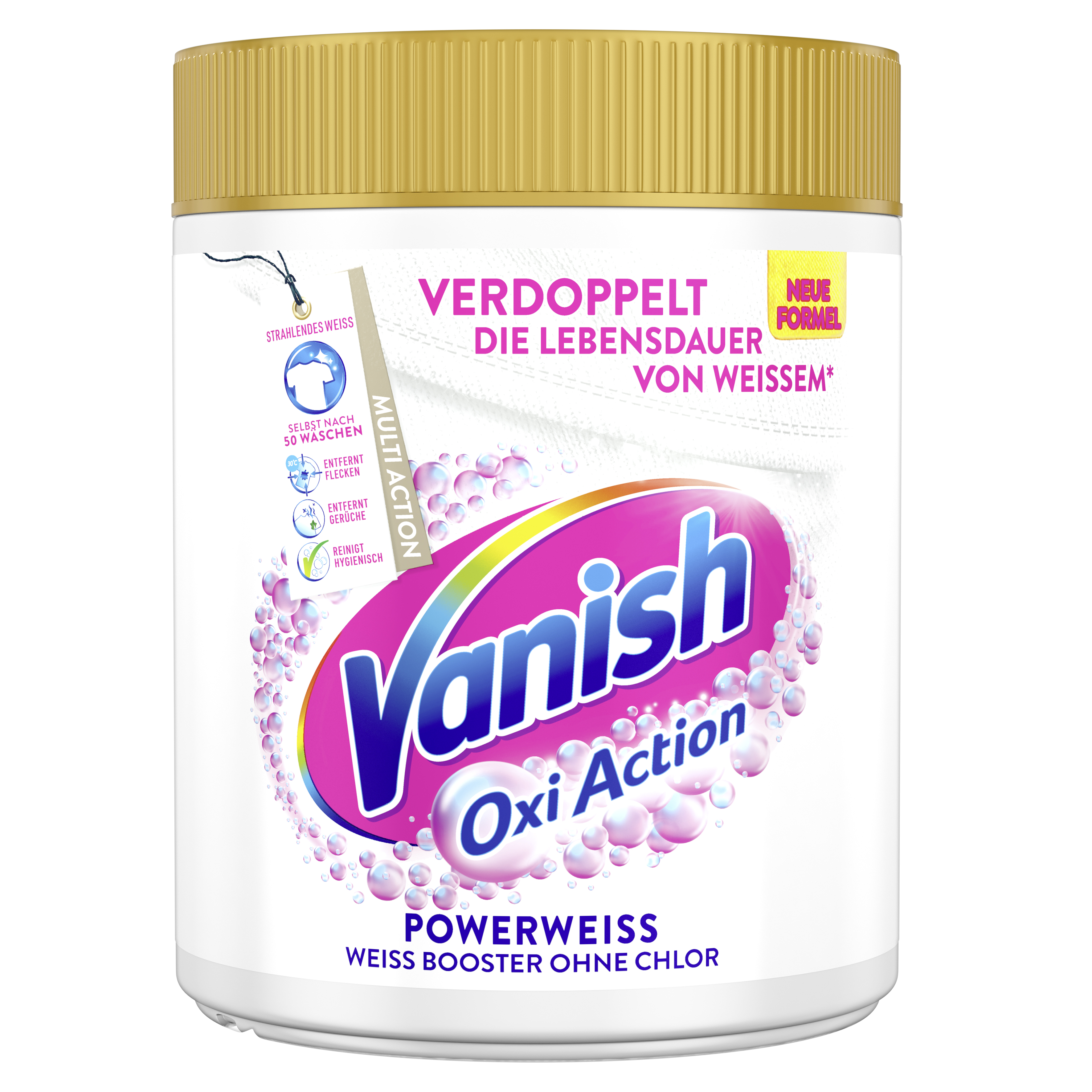 Vanish Oxi Action Pulver Powerweiss 550g