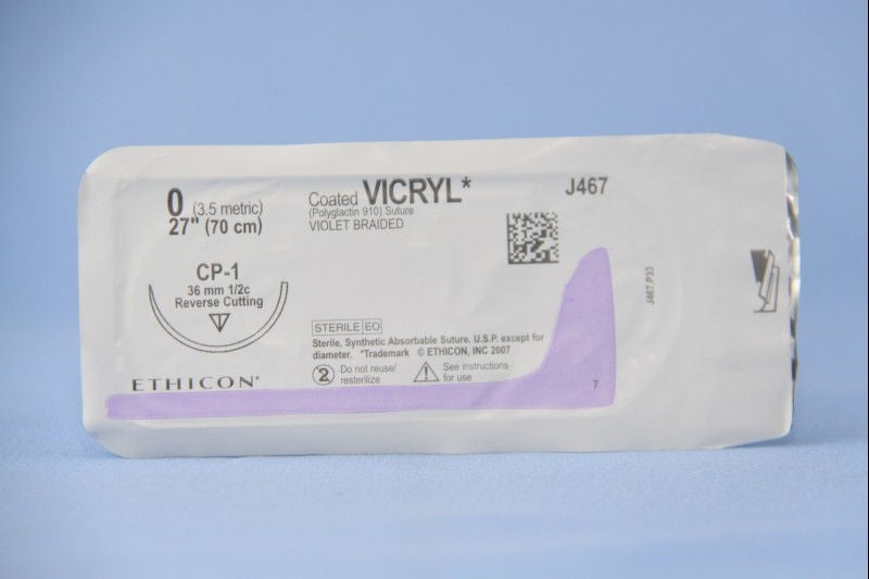 Coated Vicryl™ Suture with Needle