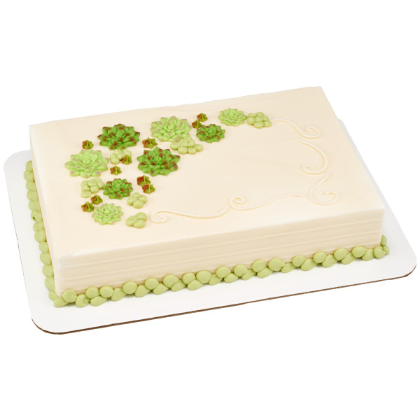 Succulents Sweet Décor® Edible Decorations