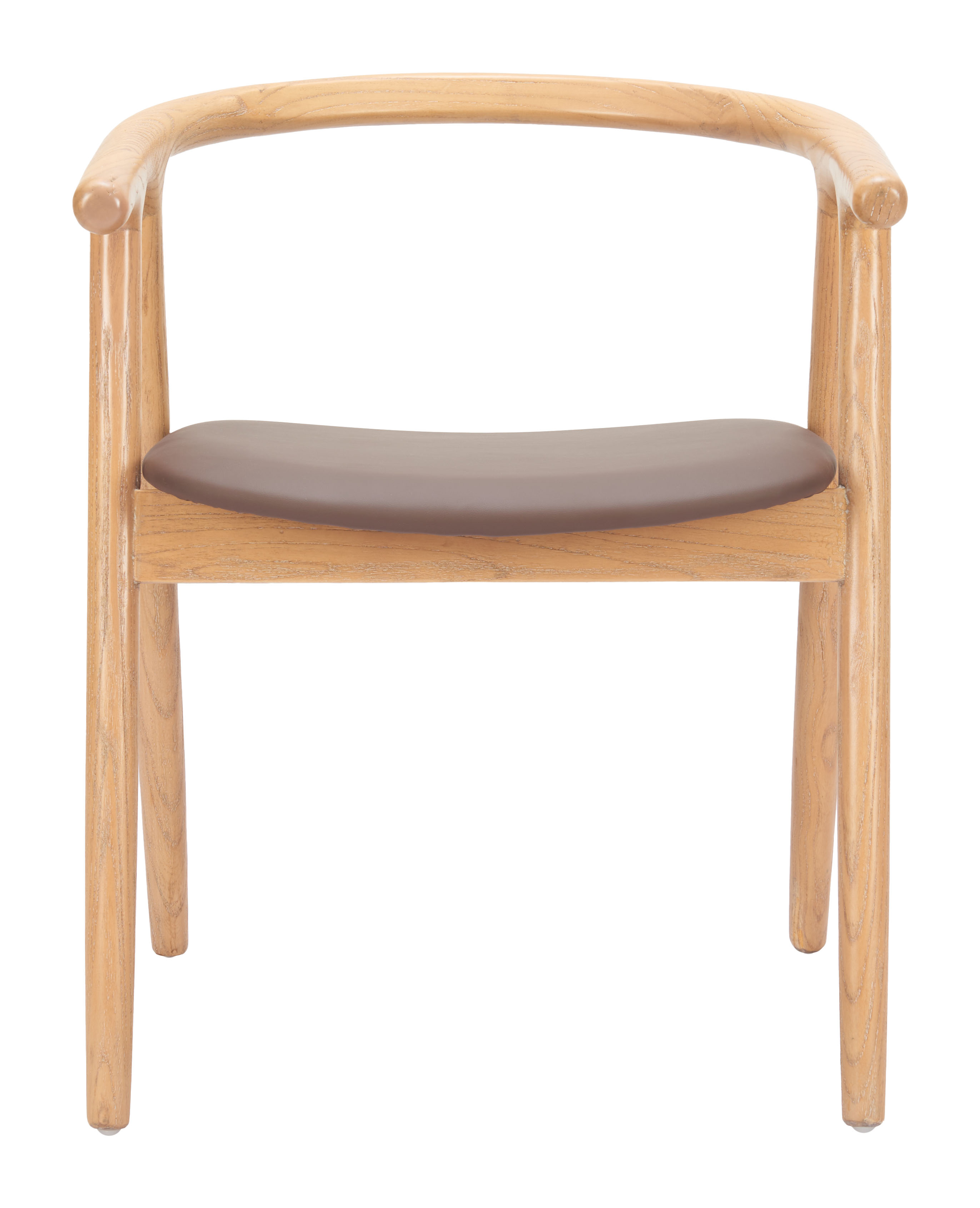 Peker Dining Chair (Set of 2) Brown & Natural product image