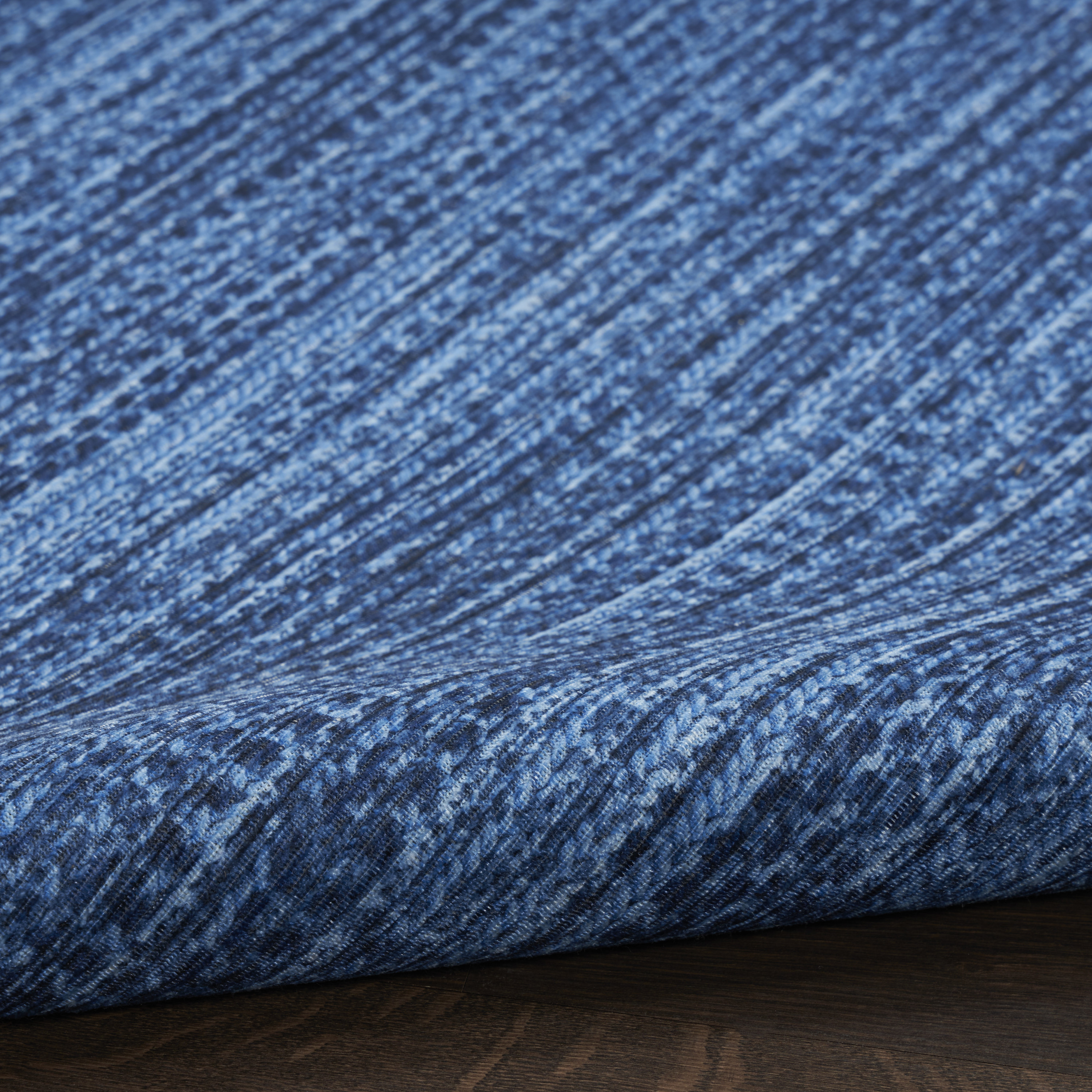 Nourison Nourison Washables 8' x 10' Blue Modern Indoor Rug