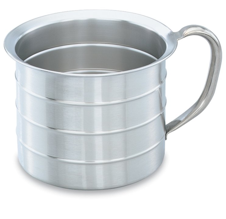4-quart stainless steel urn cup