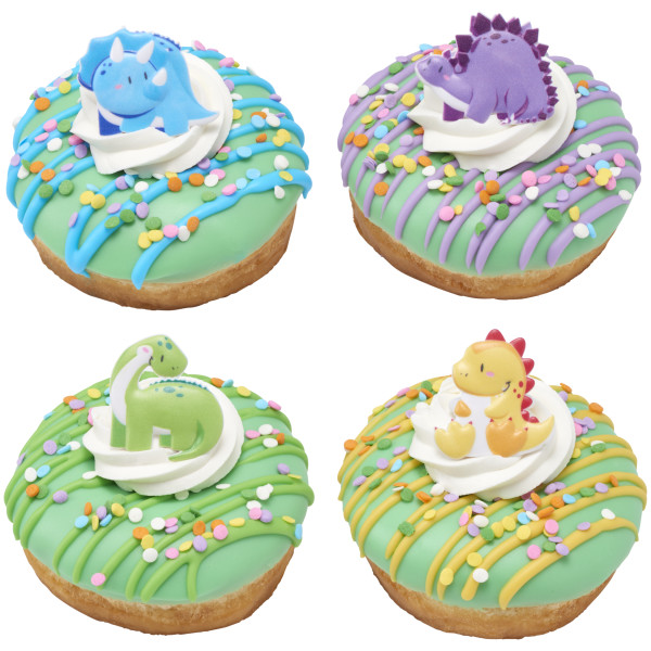 Cutsie Dinosaurs Cupcake Rings