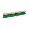 Boardwalk, 24in, Push Broom Head, Polyethylene Bristles, Green