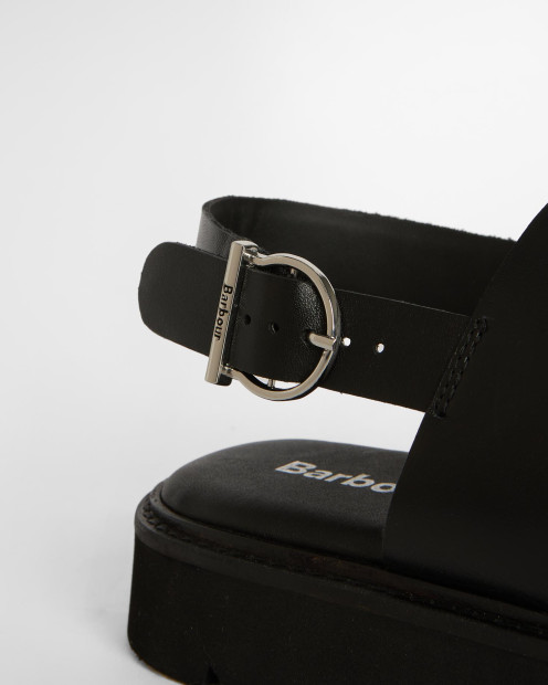 Harewood Sandals Black/Pewter