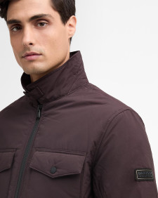 Distill Quilted Jacket Java Red