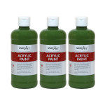 Handy Art&reg; Acrylic Paint 16 oz, Green Oxide, Pack of 3 RPC101045-3