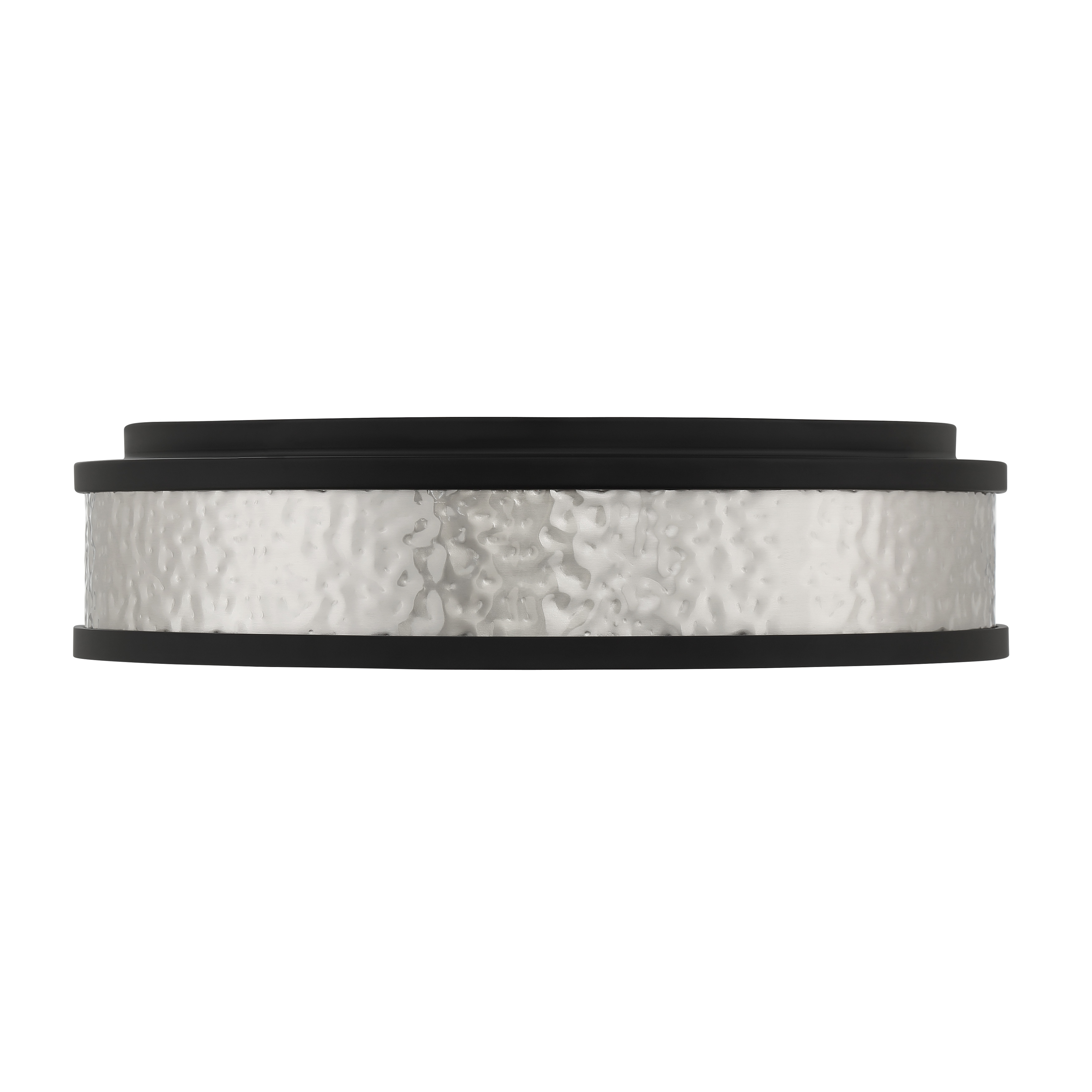 This 15" flush mount combines energy-efficient LED technology with a sophisticated two-tone finish. The high CRI of 93 ensures excellent color rendering, while the dimmable feature provides lighting flexibility for any space. - alternate view