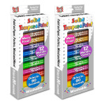Kwik Stix&trade; Solid Tempera Paint Metalix, 12 Per Pack, 2 Packs TPG614-2