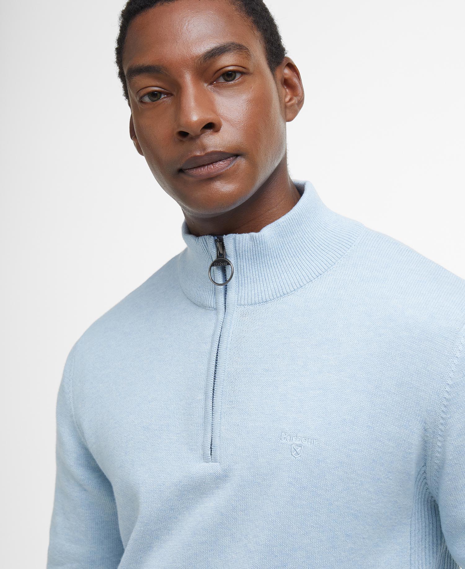 Cotton Half-Zip Jumper image number 3