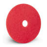 Hillyard, Trident®, Buff, Red, 24", Round Floor Pad
