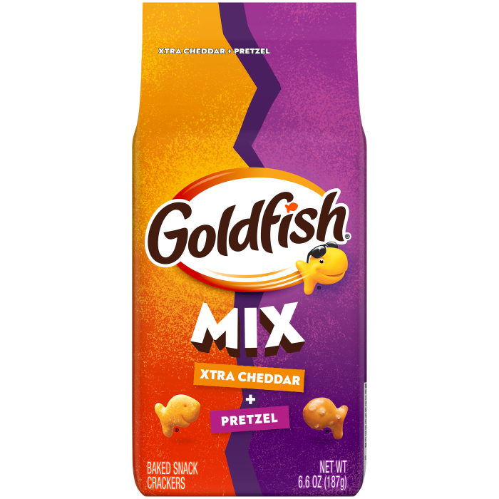 Flavor Blasted® Xtra Cheddar + Pretzel Baked Snack Crackers