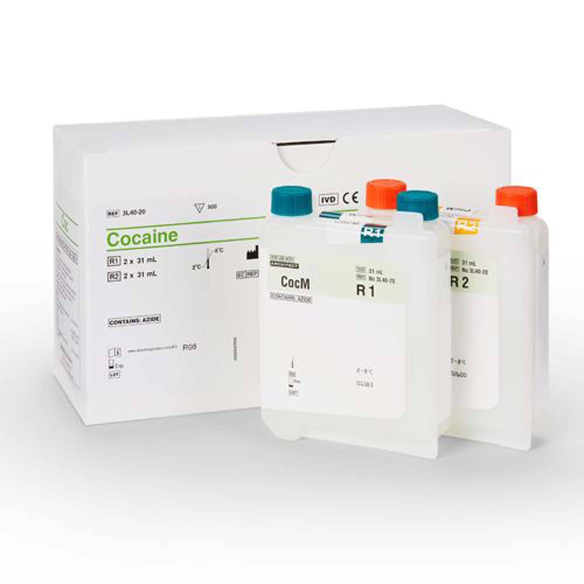 Toxicology Reagent Multigent™ Cocaine (COC) For Architect c16000 Analyzer 500 Tests