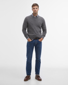 Essential Tisbury Crew-Neck Jumper Fog