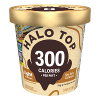 Sea Salt Caramel Light Ice Cream, 16 fl oz Pint