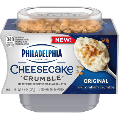 cheesecake crumble philadelphia