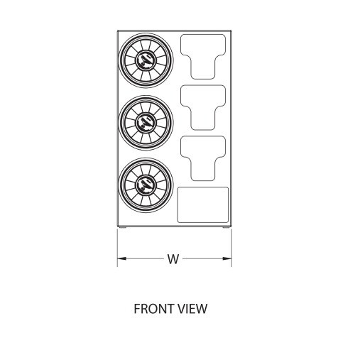 Engineering front view