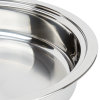 4-quart replacement round stainless steel food pan for Orion® round chafer