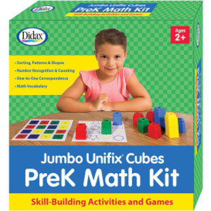 Jumbo Unifix&reg; Cubes PreK Math Kit