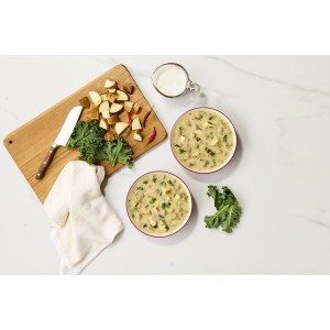 Campbell's Culinary Reserve Frozen Ready to Cook Zuppa Toscana - Italian-Style Sausage, Potato, and Kale Soup, 4 Pound Pouches, 4-Pack