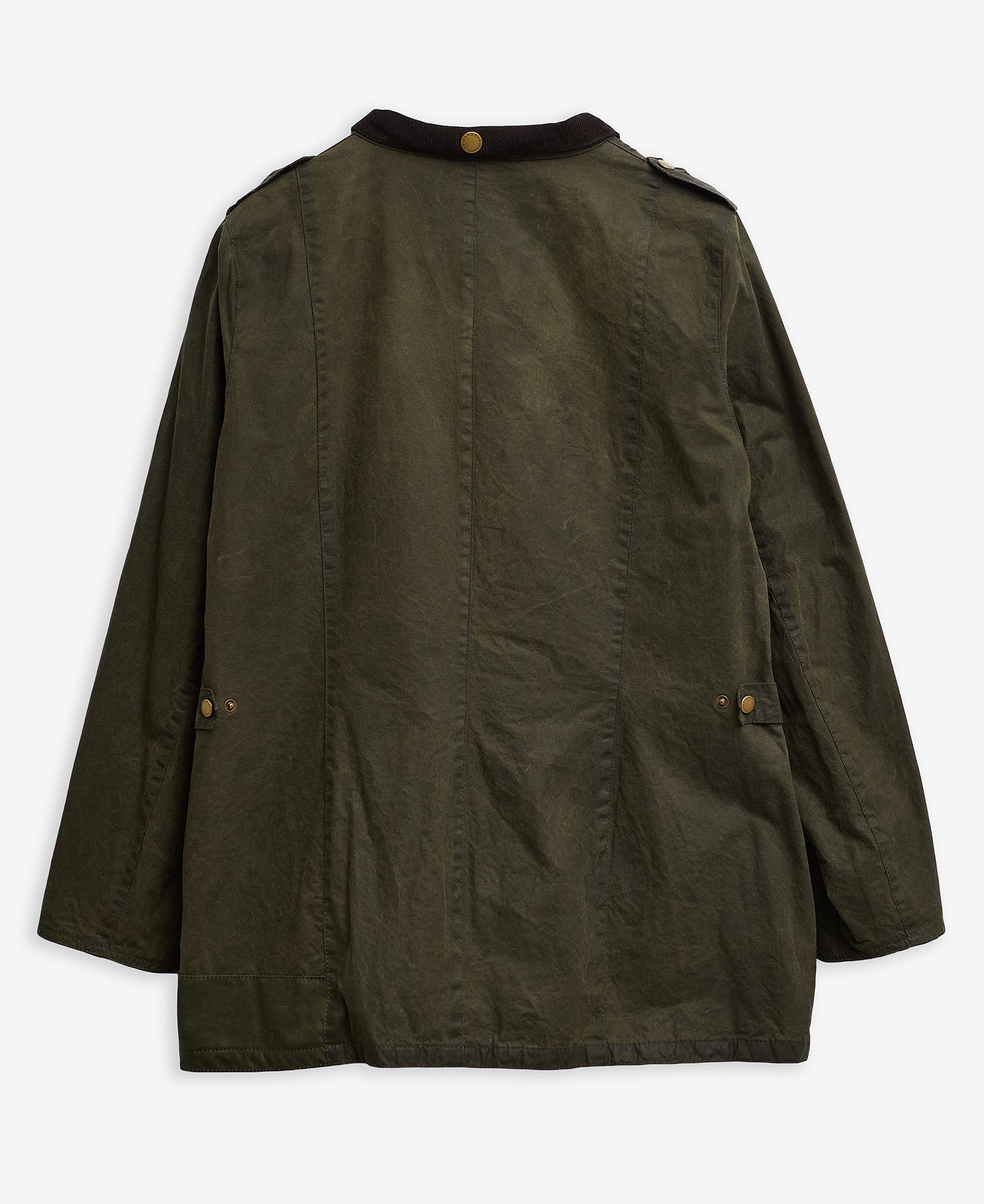 Barbour Re-Loved Defence Waxed Jacket - Size 18 image number 2