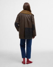 Cappotto Duffle cerato Barbour x GANNI 