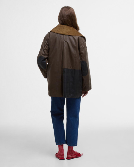 Barbour x GANNI Waxed Duffle Coat