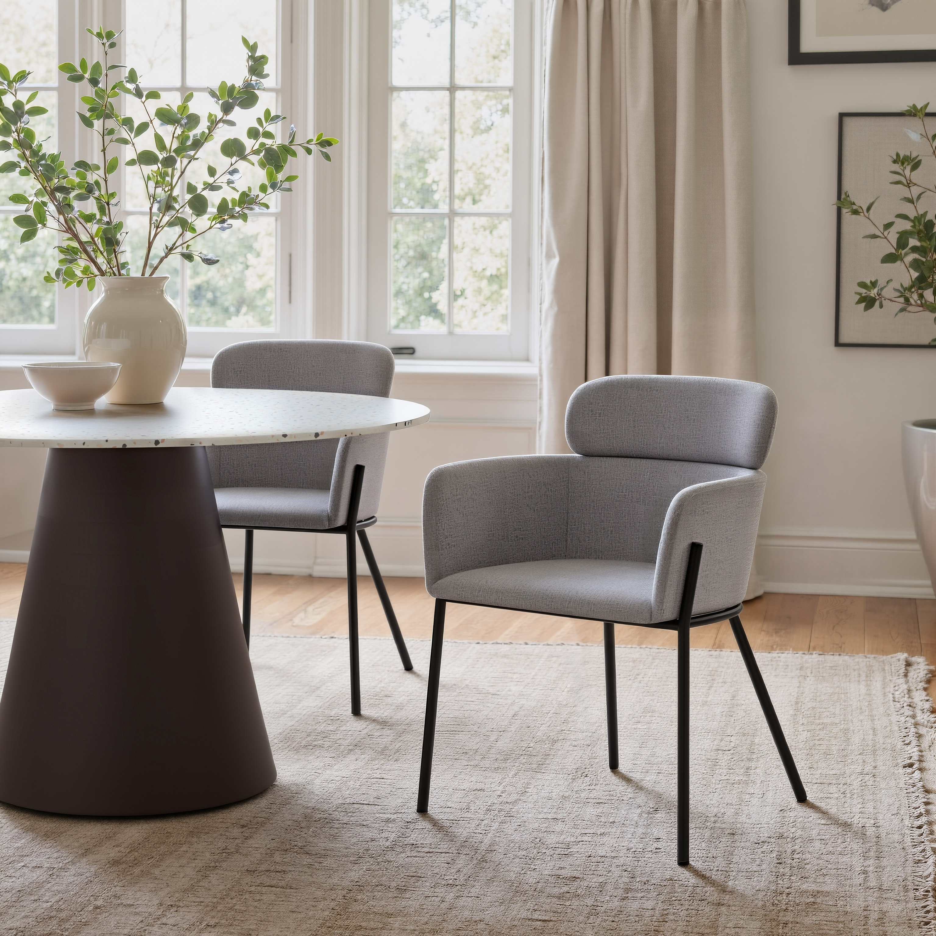 Bremor Dining Chair (Set of 2) Slate Gray product image