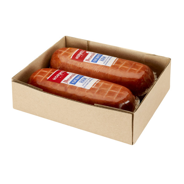 MENUMASTER(r) Flat Buffet Ham & Water, 96% FF, 2  pc . C1RM - Front Right Open Case (Hi Res)