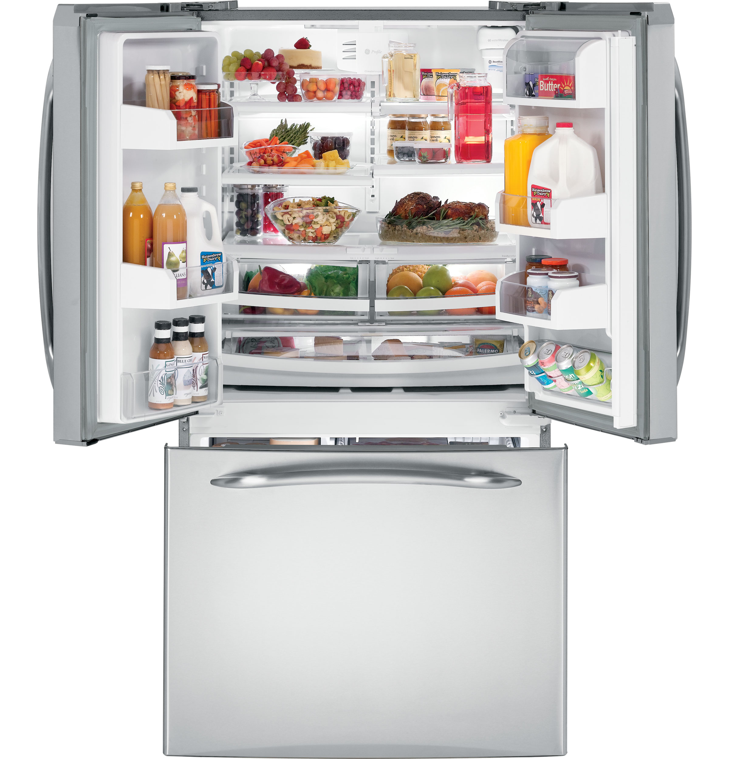 GE Profile™ ENERGY STAR® 25.1 Cu. Ft. French-Door Refrigerator