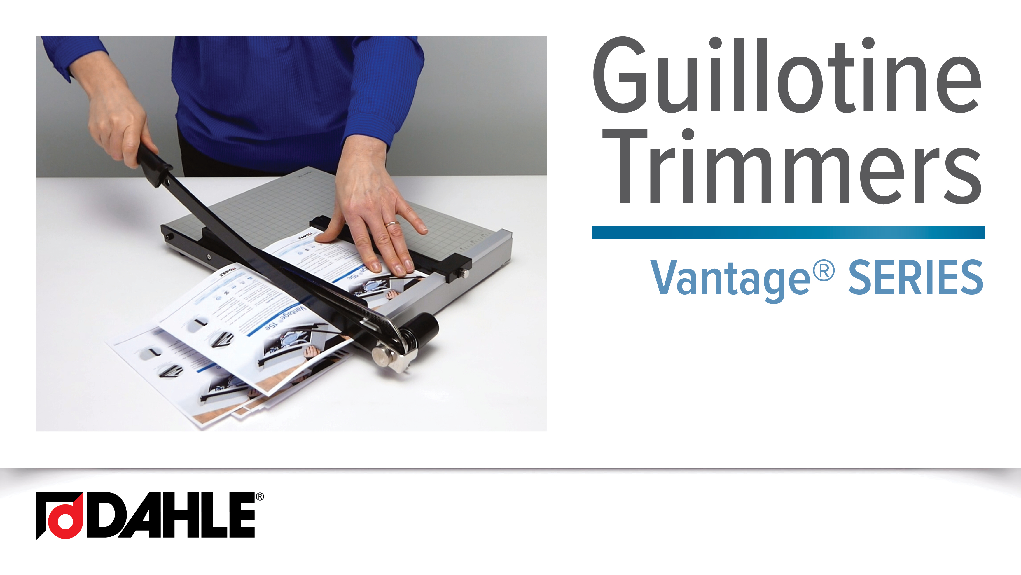 <big><strong>Guillotine Trimmers</strong></big><br>Vantage® Series