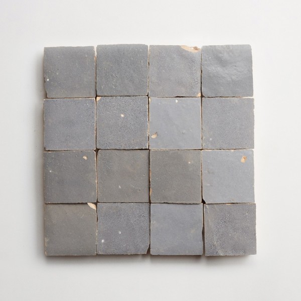 zellige | tarnished silver | unmounted square 