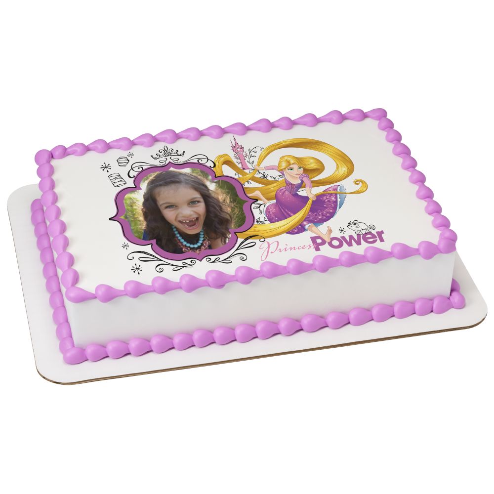 Image Cake Disney Princess Rapunzel Princess Power