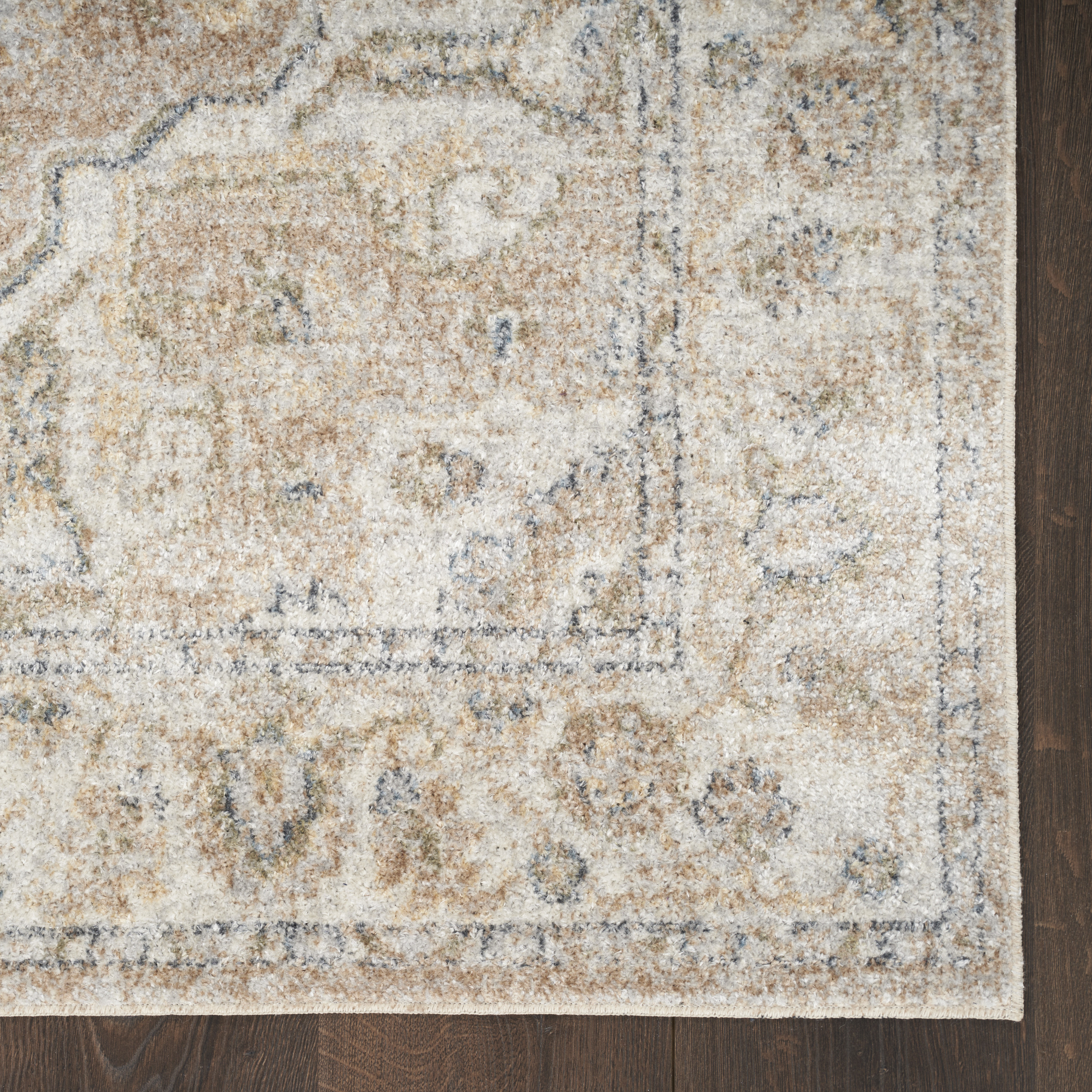 79.00" x 108.00" x .25" Astra Machine Washable Turkey N1765