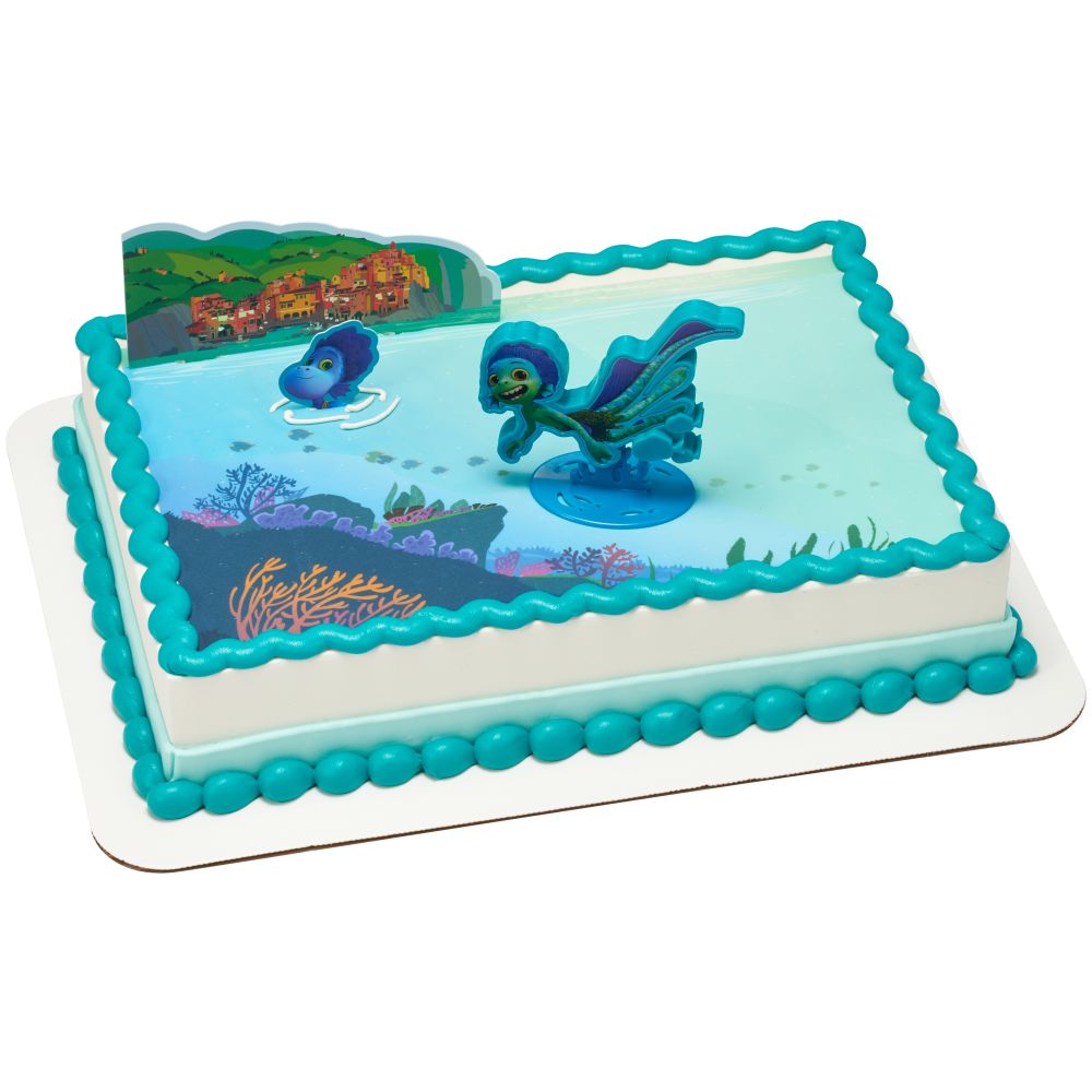 Image Cake Disney/Pixar Luca The World is Yours