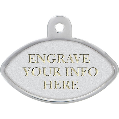 Indianapolis Colts Large Football QuickTag NFL Sports Tags Engraving Custom Solutions