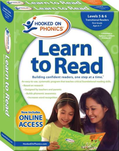 Hooked on Phonics Learn to Read Levels 5 & 6 (First Grade)