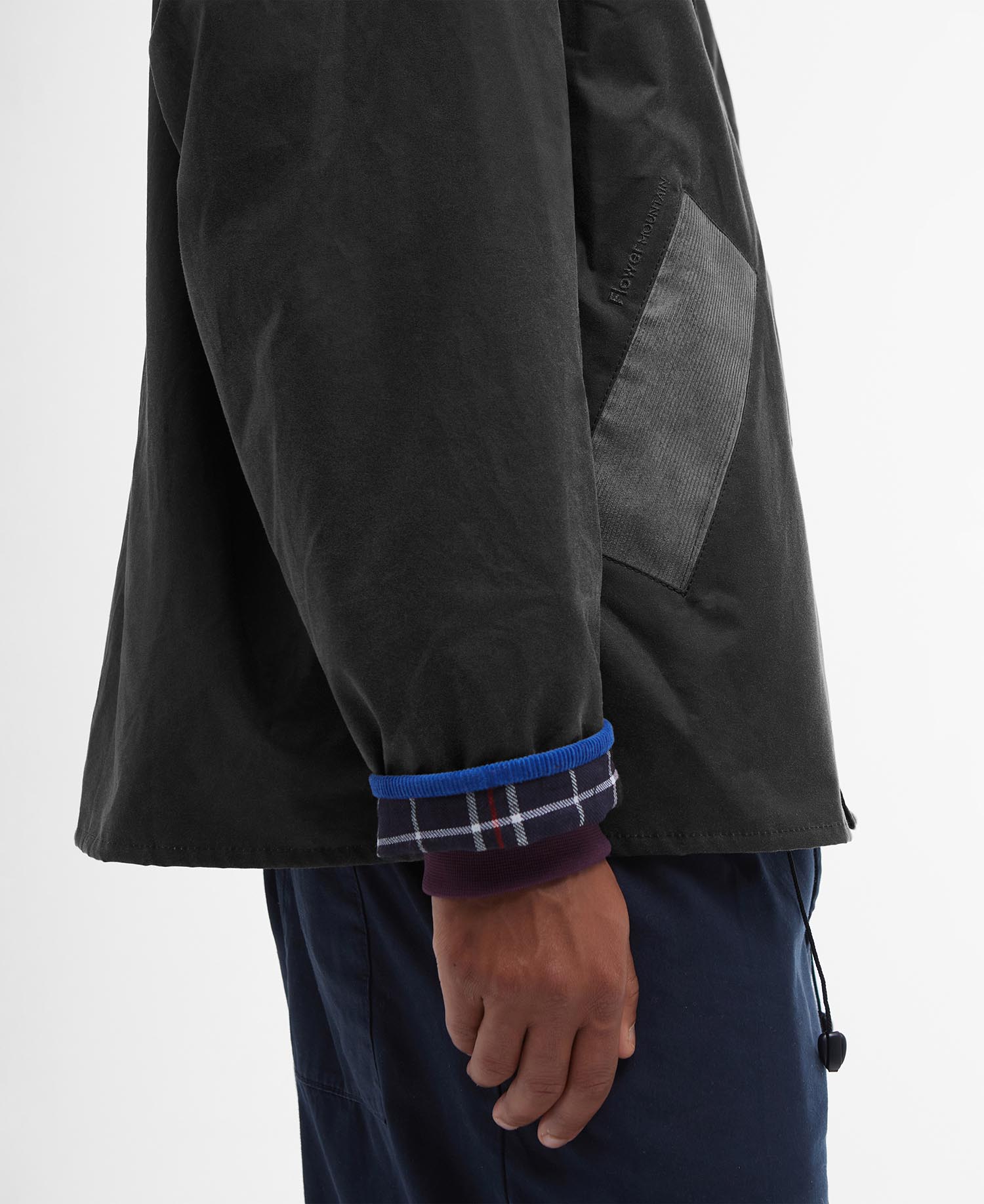 Barbour x Flower Mountain Oversized Transport Waxed Jacket image number 9