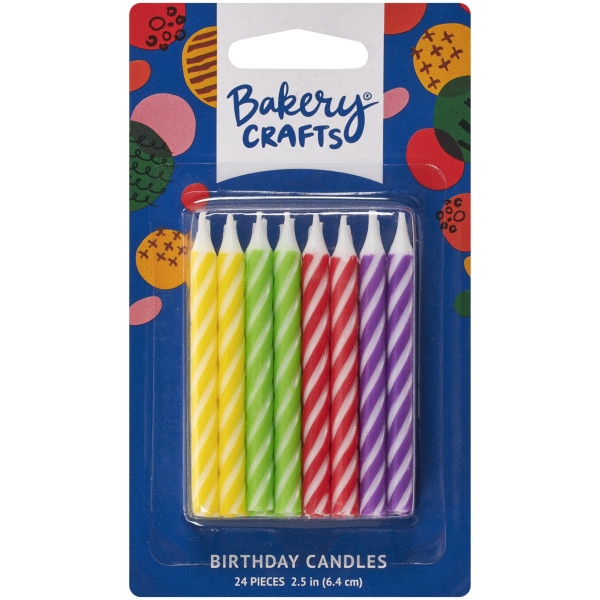 Brights Smooth & Spiral Candles