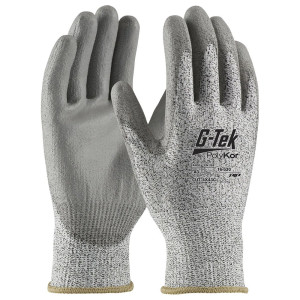 PROTECTIVE INDUSTRIAL PRODUCTS-16-530/M-G-TEK® POLYKOR®GLOVES WITH POLYKOR FIBER, SALT & PEPPER