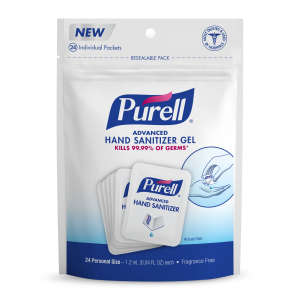 GOJO, PURELL® PERSONAL™ Advanced Portable Packets Hand Sanitizer Gel,  500/Case